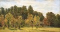 森林の端の古典的な風景 Ivan Ivanovich